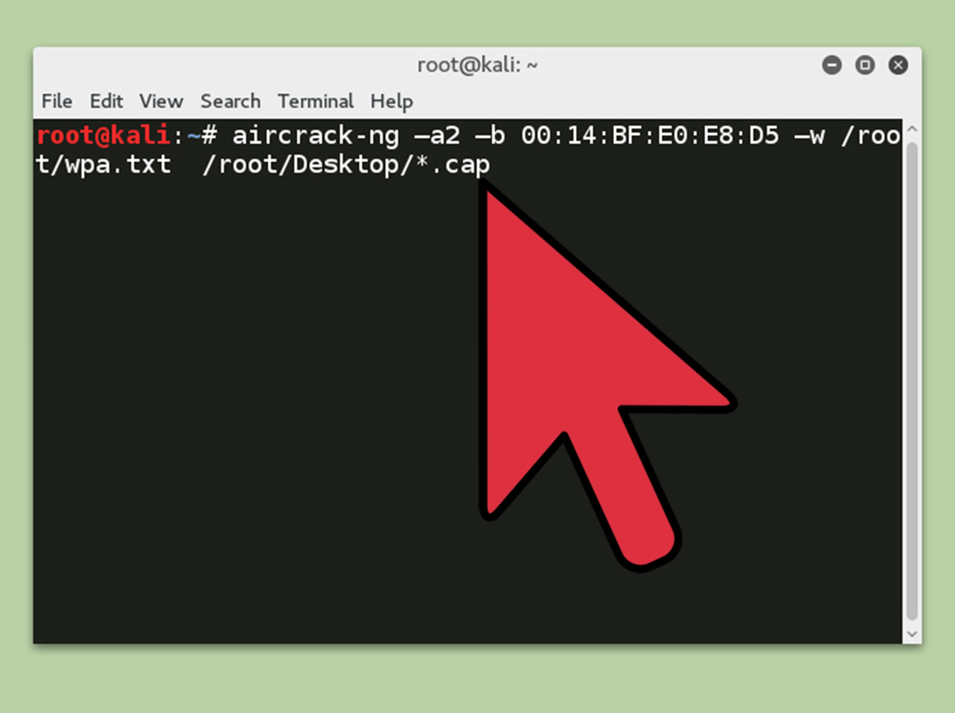 how to use aircrack on android